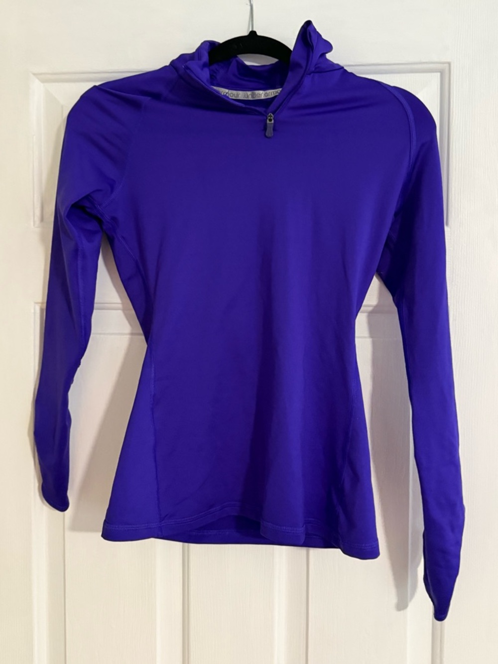 Under Armor Women's Long-Sleeve Purple Quarter Zip